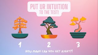 ✨ intuition test set 018 ✨ how to trust ur intuition  3 choice intuition test 4 beginners [upl. by Mcgannon]