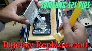 Samsung S21 Plus Battery Change [upl. by Atteuqahc]