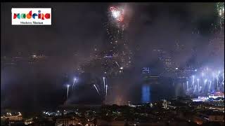 Fireworks of New Years Eve in Madeira Island 2023 2024 MadeiraFireworks [upl. by Garey770]