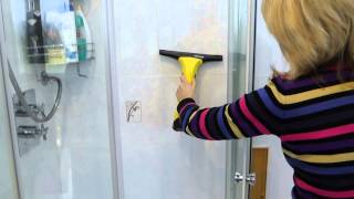 Using a Karcher window cleaner to help prevent mould in your bathroom [upl. by Flanigan]