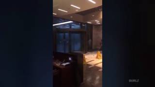 Revolving Doors go Crazy During Istanbul Storm [upl. by Cryan627]