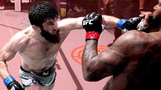 Every Magomed Ankalaev Finish So Far [upl. by Ruosnam]