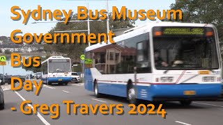 Sydney Bus Museum Annual Government Bus Day 2024 [upl. by Blackwell]