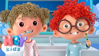 Se brosser les dents 🪥  Chanson sur lhygiène pour Enfants  HeyKids en Français [upl. by Anthony]