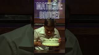 Middle School Bruce Eats Entire Chocolate Cake  Matilda Jr [upl. by Adiana]