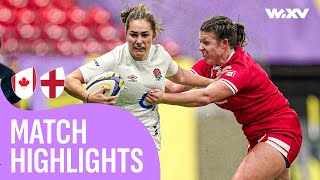 England become backtoback CHAMPIONS 🤯  Canada v England  Highlights  WXV 1 [upl. by Jordanna946]