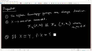 Higher Homotopy Groups A brief Discussion [upl. by Dee]