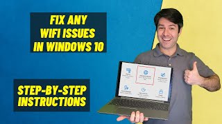 7 Ways to Fix a Computer That Cant Find or Connect to Wifi Windows 10 Laptops amp Desktops [upl. by Keyte]