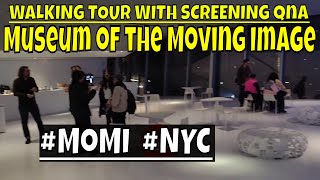 Walking Tour of Museum of the Moving Image at Queens NYC  Dir Reid Davenport QnA  Hamara America [upl. by Adelle]