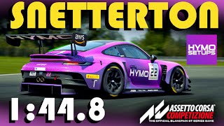 SNETTERTON HOTLAP  1448  992 GT3 R  ACC 195 [upl. by Biel]