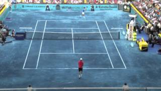 Federer vs Berdych Madrid 2012  Mejor punto del partido [upl. by Stich]