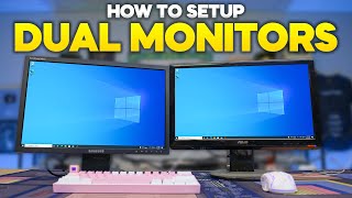 How To Setup Dual Monitors  2024 [upl. by Sylvester]