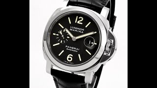 Panerai Luminor Marina ACCIAIO Ref PAM00104 FM10571 [upl. by Cohla]