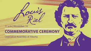 Louis Riel Commemorative Ceremony 2023 [upl. by Sells]