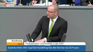 Bundestag  Debatte zur gesetzlichen Krankenversicherung am 09052014 [upl. by Sosthena299]