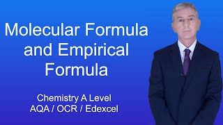 A Level Chemistry Revision quotMolecular Formula and Empirical Formulaquot [upl. by Wilton]