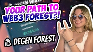 Degen Forest Review  Discover Your Path To The Web 3 Forest [upl. by Alderson568]