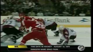 2000 Playoffs  Red Wings  Avalanche Game 2 [upl. by Nomad762]