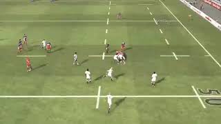 Rugby Challenge 4 gameplay Saracens Vs Harlequins Highlights [upl. by Utta]