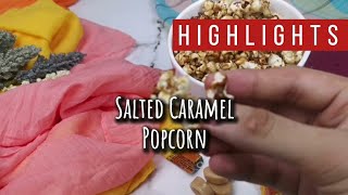 Salted Caramel Popcorn made from XO Candies  Easy DIY Caramel Popcorn [upl. by Peirsen742]