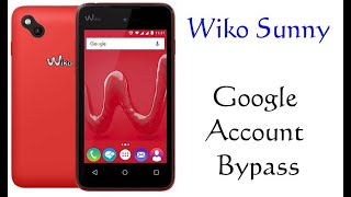 Wiko Sunny FRP bypass Google account bypass تخطي حساب جوجل [upl. by Bible]