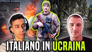 ITALIANO racconta la sua esperienza al FRONTE in UCRAINA [upl. by Loni]