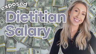 How Much Money Does A Dietitian Make A Dietitians Salary Revealed 👀 [upl. by Azenav178]