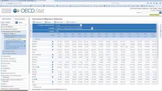 Extracting Data from the OECD Database [upl. by Schellens22]