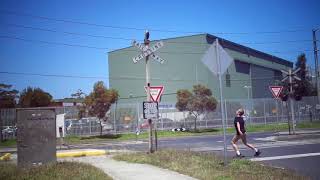 Sounding The Lorimer Street Westinghouse Hybrid Bell By Throwing A Stone Port Melbourne Victoria [upl. by Nilekcaj422]