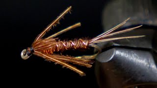 How to tie a Guides Pheasant Tail Nymph Variant [upl. by Hernardo]