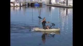 Paddling the Pedalfish 10 by PedalCraft [upl. by Rozanna]