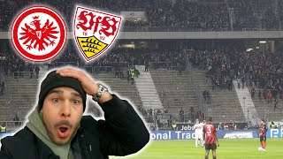 Die Totale stille 😪  Fans Boykottieren  Eintracht Frankfurt VS VFB Stuttgart 🔥 [upl. by Tevis953]