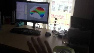 Matlab Kinect 3D viewer [upl. by Eecal]