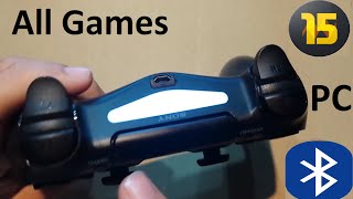 Tutorial How to play Fifa 16  15 PC with PS4 controller Bluetooth [upl. by Terb]