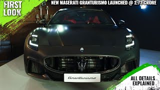 New Maserati GranTurismo Launched  Price From 272 Crore  Explained All Spec Features And More [upl. by Adieno]