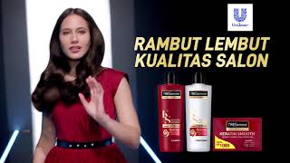 Ingin Rambut Lembut Kualitas Salon Percayakan Pada TRESemmé Keratin Smooth HairOnAlaSalon [upl. by Ludovico]