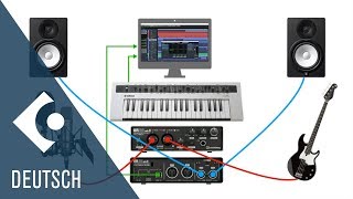 Wie man Audio und MIDI Hardware anschließt  Erste Schritte mit Cubase AI und LE [upl. by Chud]