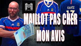 MAILLOT DE FOOT PAS CHER MON AVIS MAXMAILLOTS [upl. by Goetz]