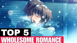 Top 5 Wholesome Romance Anime 😍 Hindi [upl. by Kamila35]