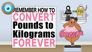 How to Convert Pounds to Kilograms quickly and easily NCLEX® [upl. by Miof Mela352]