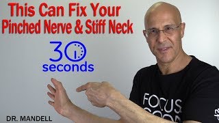 Fix PInched Nerve amp Stiff Neck Extending Your Wrist  Dr Alan Mandell DC [upl. by Auqeenahs474]