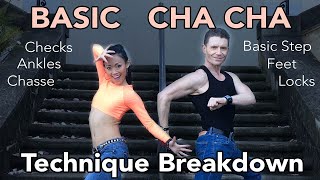 Basic CHA CHA Solo Routine and Technique  Dance Insanity with Tytus and LiWen [upl. by Radke]