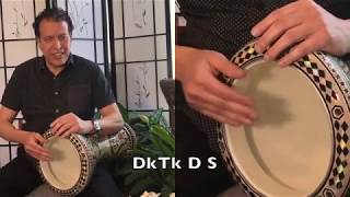 Fallahi Rhythm Lesson On Darbuka Doumbek [upl. by Yerroc]