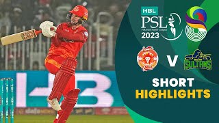 Short Highlights  Islamabad United vs Multan Sultans  Match 24  HBL PSL 8  MI2T [upl. by Arad]