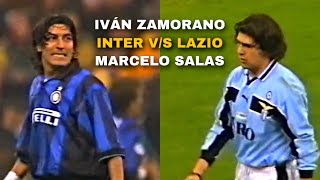 El día que se enfrentaron MARCELO SALAS e IVÁN ZAMORANO en ITALIA  18101998  Inter vs Lazio🇮🇹 [upl. by Annaik]