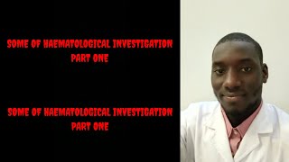 SOME HEMATOLOGICAL INVESTIGATION PART ONE medicalstudentinukraine viralshorts viralvideo viral [upl. by Raval]