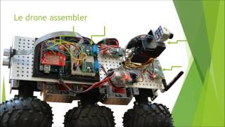 Projet bac STI2D spécialité SIN  drone toutterrain télécommandé [upl. by Kciredec217]