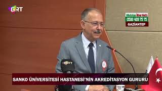 SANKO Üniversitesi Hastanesinin “Akreditasyon Belgesi” gururu [upl. by Fisken]