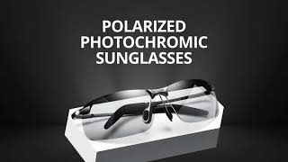 Polarized Photochromic Sunglasses Short Video [upl. by Cooe]