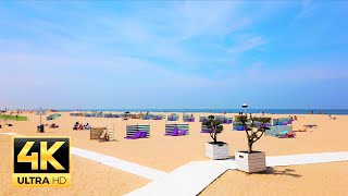 Oostende  Ostende 🇧🇪 Belgium 🇧🇪 beach Promenade walk  4K 60FPS [upl. by Fisk]